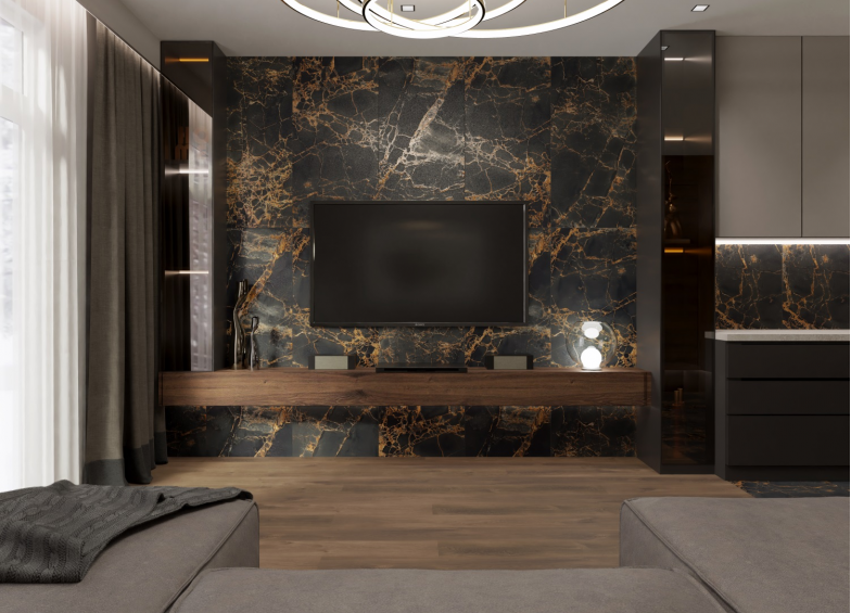 Керамогранит Primavera Golden Black Grit Granula 60x120 см (GG203)