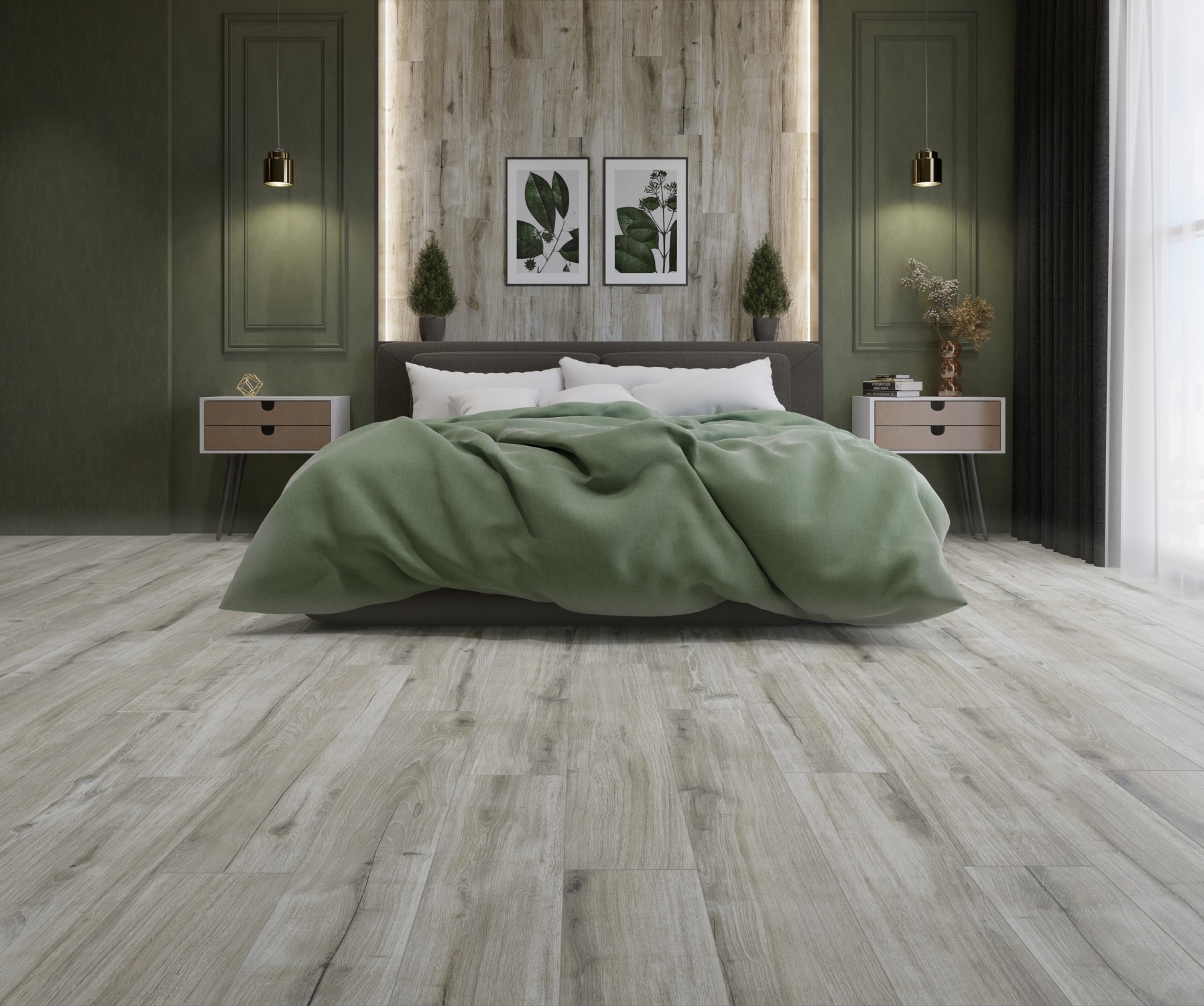 Керамогранит Primavera Old Wood Greige 20х120 см (WD109)